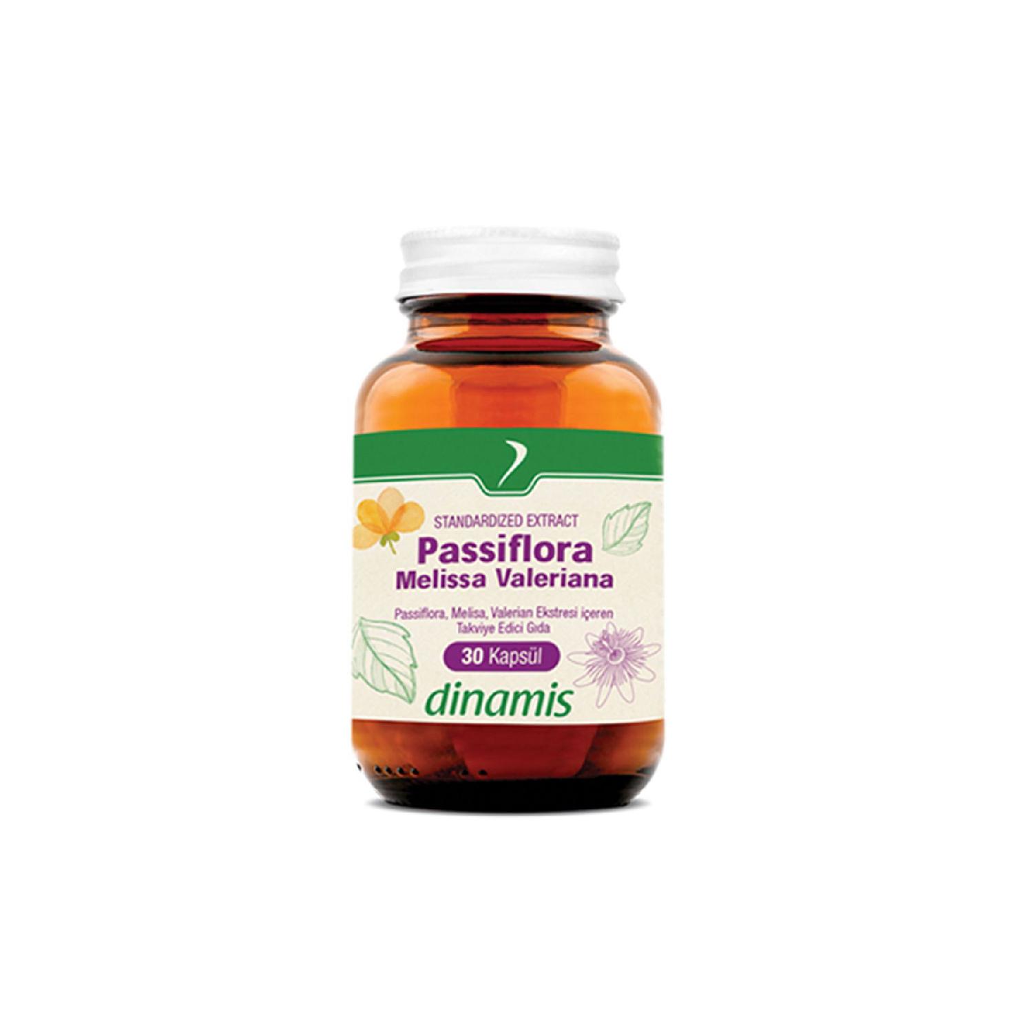 

Dynamis Passiflora Melissa Valeriana 30 Capsules
