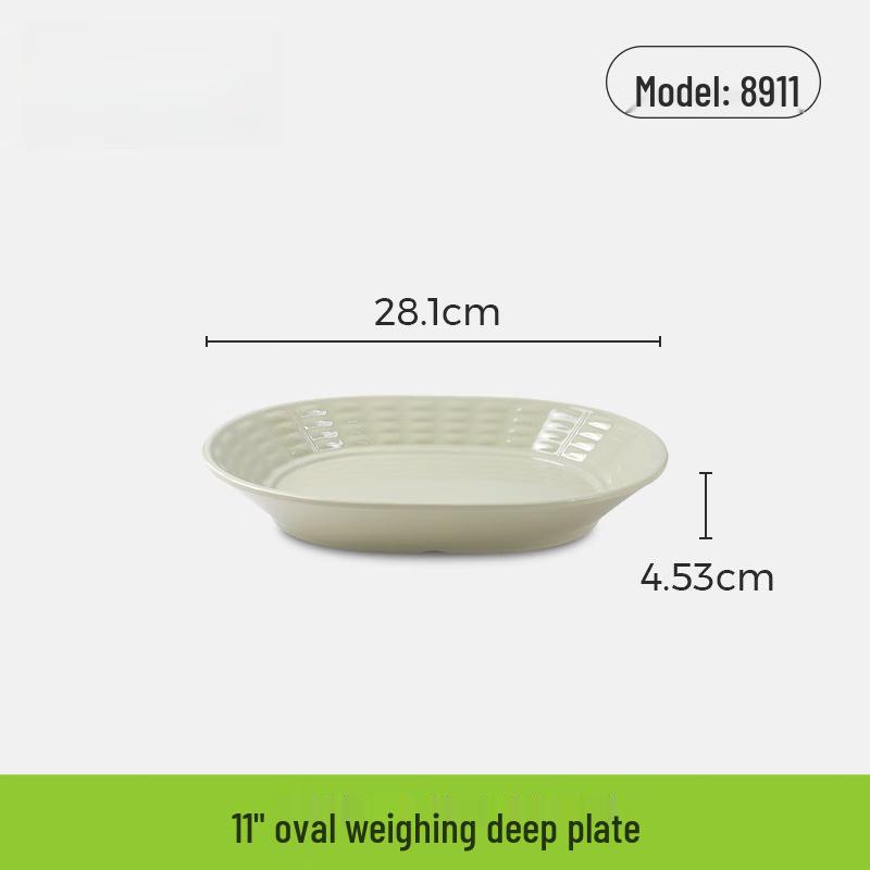 Melamin geteilter Fast-Food-Tablett