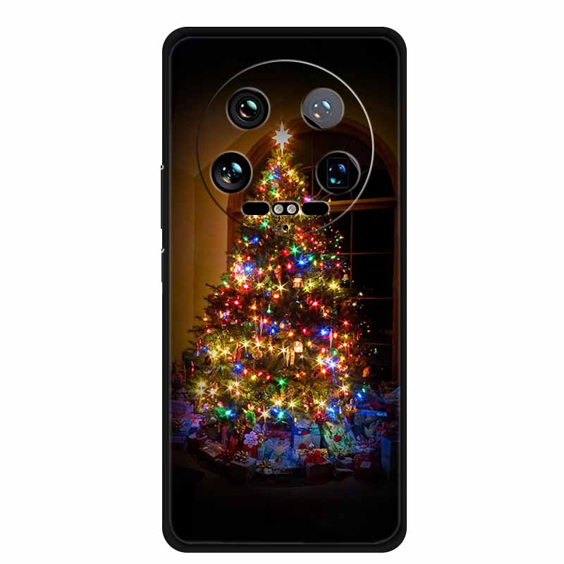 Christmas Phone Case For Xiaomi 14 Ultra Pro Case Soft Silicone Luxury Deer Cover for Xiaomi 13 Ultra Pro Back Coque Cases 14pro