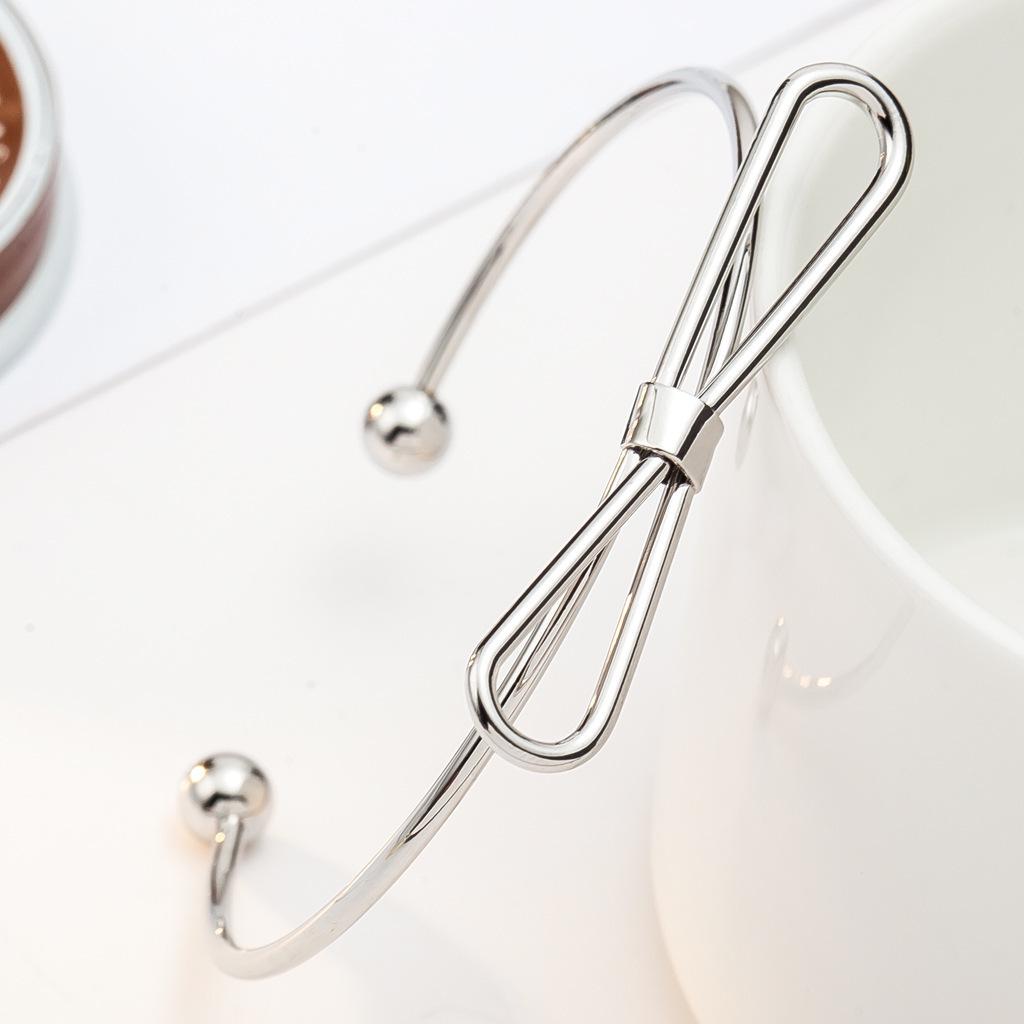 Minimalistisches Schmuckset im koreanischen Stil: Geometrischer Ohrring, Halskette, Armband & Ring