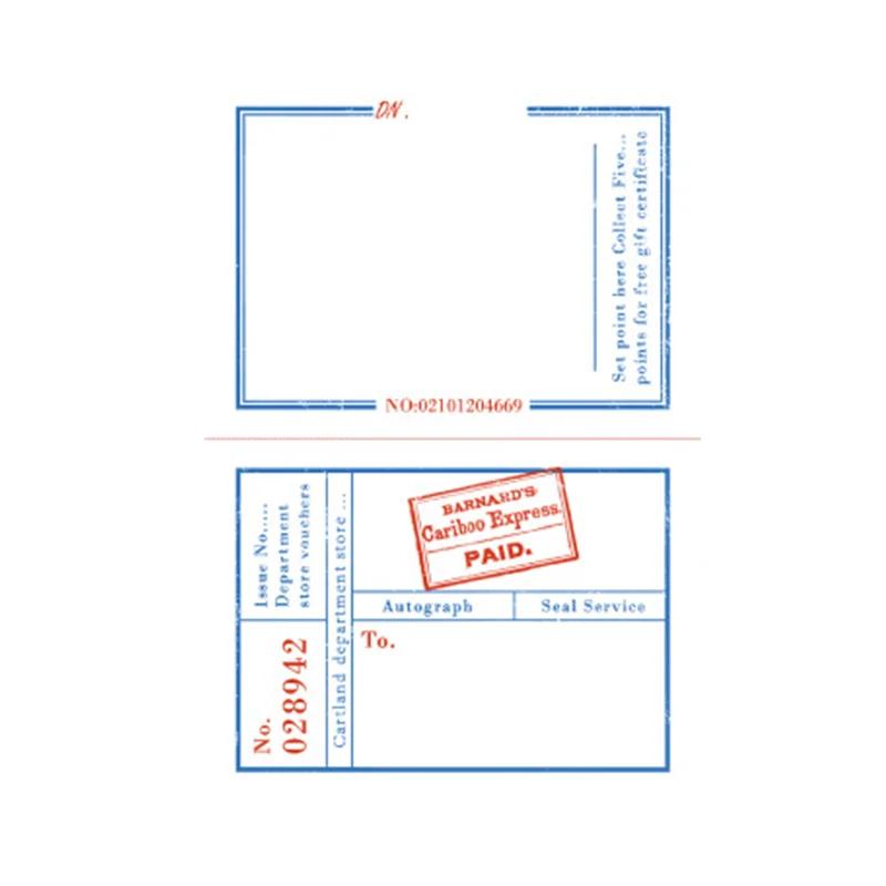 

50 листов в европейском стиле, ретро-записки, портативные украшения для скрапбукинга, наклейки для блокнота, канцелярские принадлежности, журнал, декор, наклейка 11*4*0.5cm