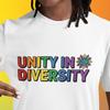 Unity In Diversity Pride T-shirt | Novelty Tee