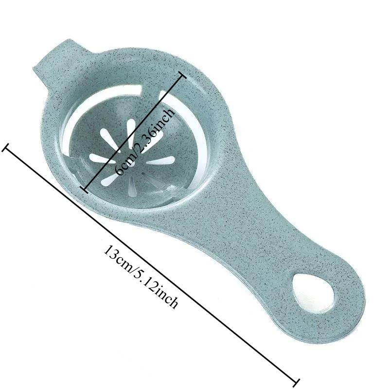

1pcs Egg White Yolk Separator Multifunctional Liquid Filter Simple Convenient Egg White Dividers Baking Kitchen Tool