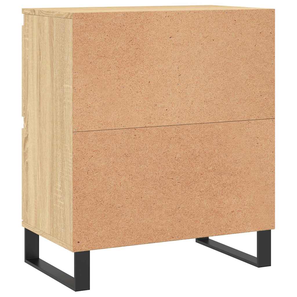 Sideboards 2 pcs Sonoma Oak Wood Based Material