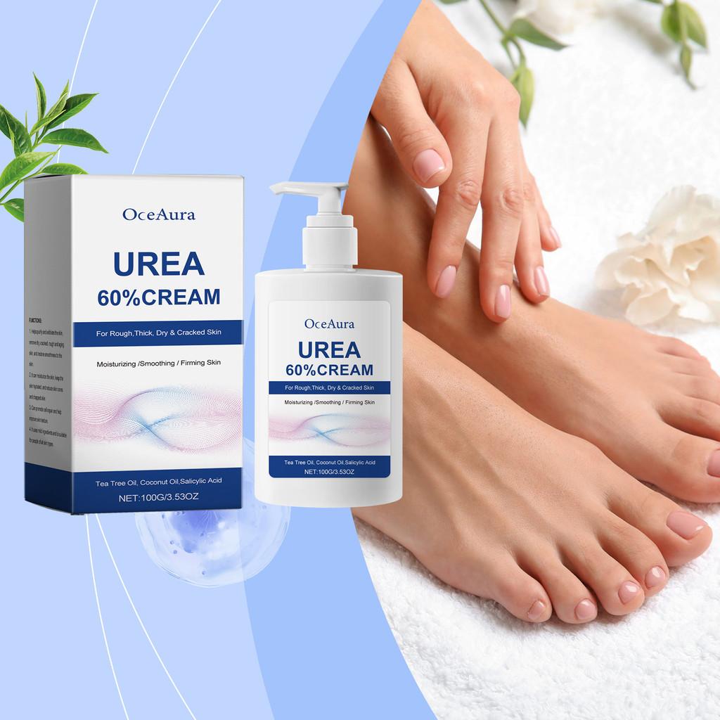 Oceaura Urea Care Foot Cream Nourishing Moisturizing Exfoliating Skin Treatment 100g
