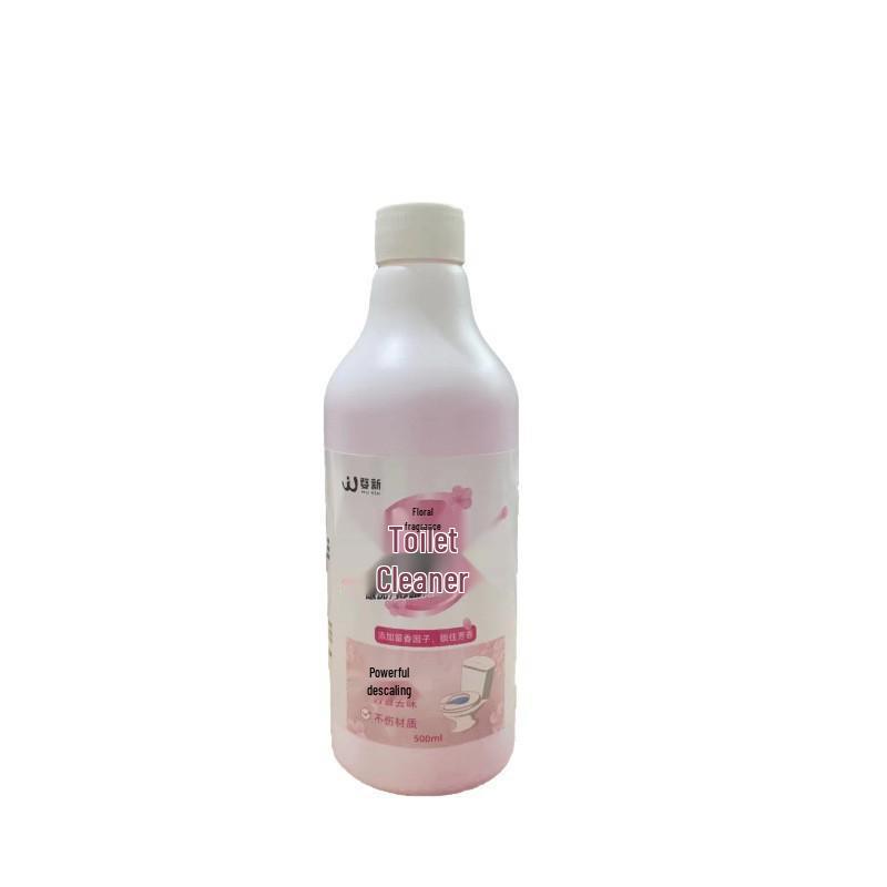 Floral Scent Toilet Bowl Cleaner: Powerful Yellow Stain Remover & Deodorizer