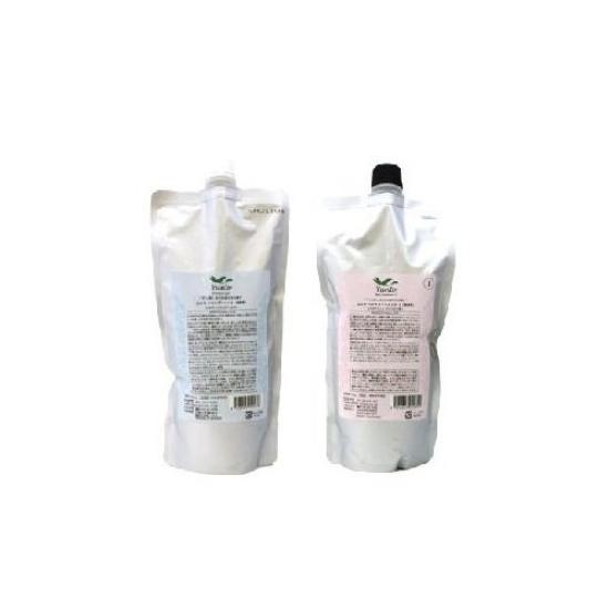 Demi Yunto Shampoo Light 500ml & Hair Treatment 1 500g Refill Set