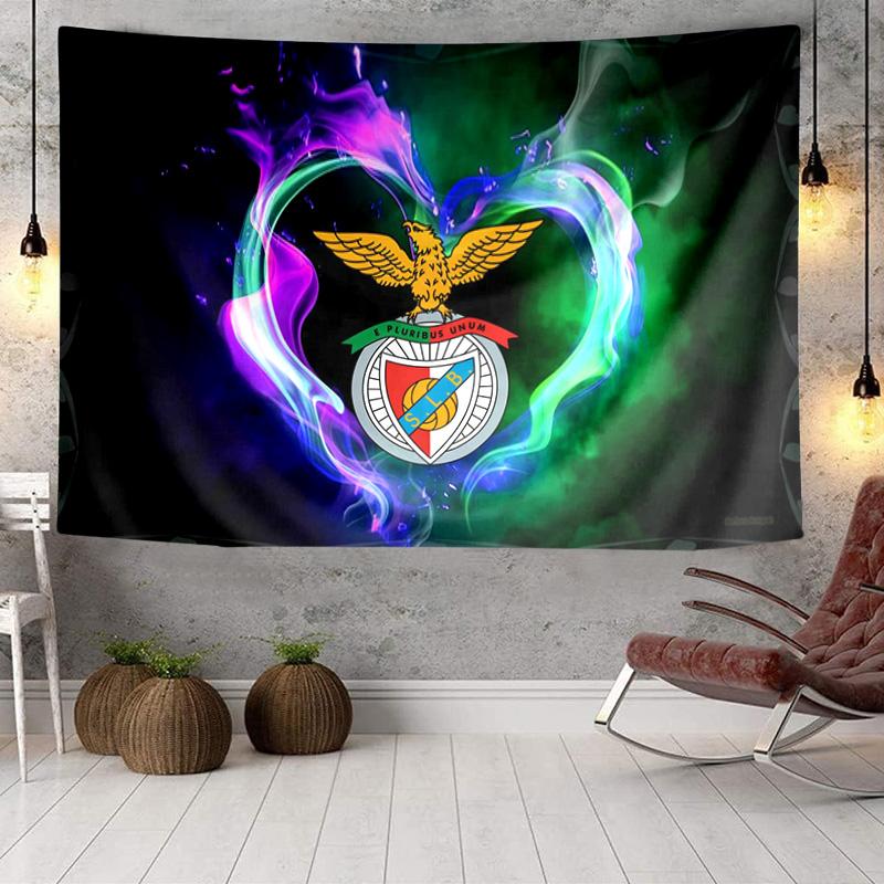 1PC Real Madrid Crest Tapestry Hanging for Bedroom,Livingroom, Playroom,Decor Art Room Wall Tapestry Holiday and Birthday Gifts