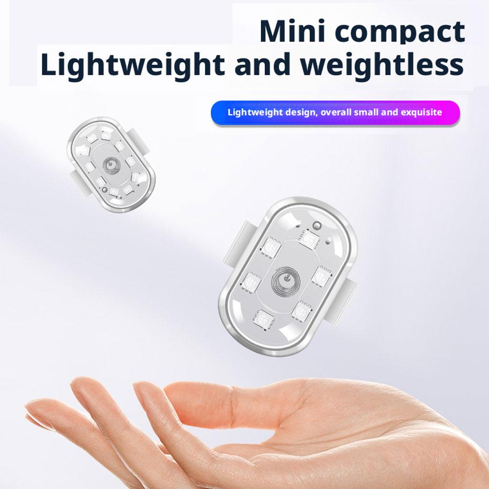Touch Sensor USB LED Interior Light LED Lamp Car Ceiling Interior Reading Car Lamp Roof Light Decorations W9V1
