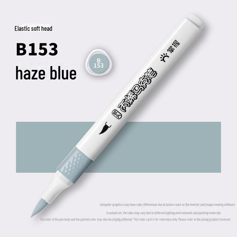 Student Acrylic Marker with Soft Tip, Non-Transparent, Stackable, Choose Complementary Colors