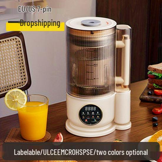 110V-220V Automatic Soy Milk Maker, No-Cook, No-Filter, Multi-Functional for 3-4 People