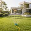 3-Arm Lawn Sprinklern, Automatic 360-Degree Rotating Garden Sprinkler, Large Coverage Area Sprinkler for Yard Outdoor Irrigation Kids Pets Water Fun