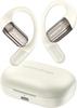 Monster 2025 Trendy Bluetooth Wireless Earbuds with Enhanced Sound Ear Cuff Automatic Curved White Open-Ear Quality, Style, Left/Right Recognition,