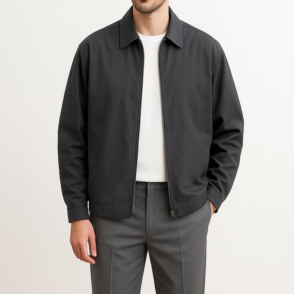 [CHANGE WELL] Men's 2025SS Fashion Summer Clothing Business Casual Cooling Touch Q-MAX 0.34 Lightweight Thin UPF50+ UV Protection Stretch Long Sleeve