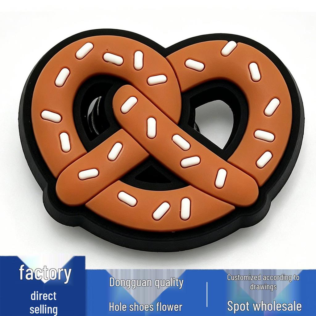 New Crocs Flower Charms: Cute, Versatile PVC Food Series Buckles for Crocs Shoe Decorations