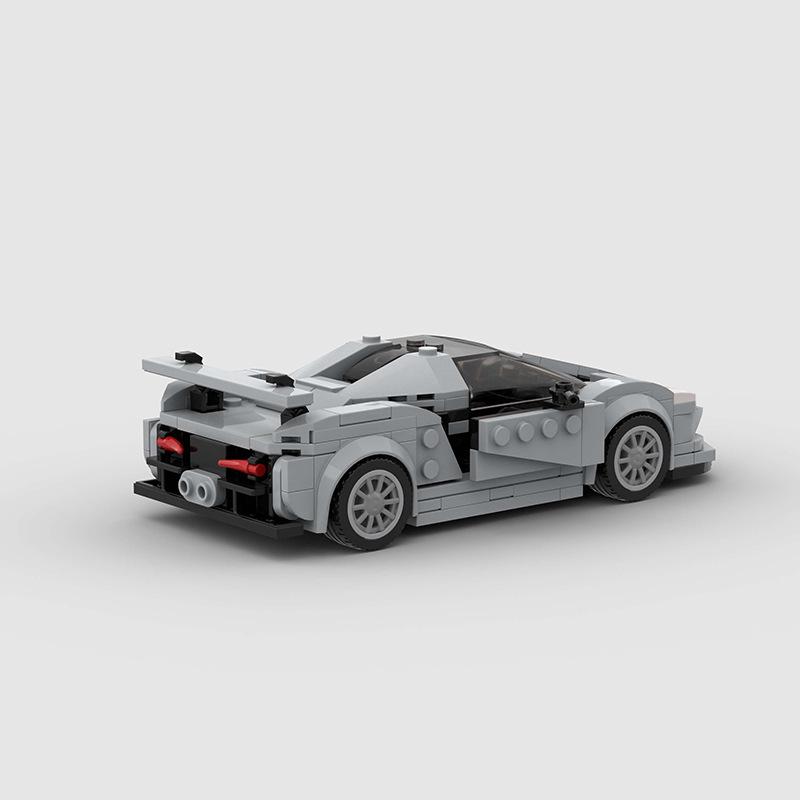 MOC Building Blocks Compatible with Lego: 8-Stud Koenigsegg Race Car Building Set