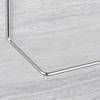 Wall Mounted Shoe Rack Stainless Steel Punch Free Shoe Organizer with Hook for Bathroom Kitchen