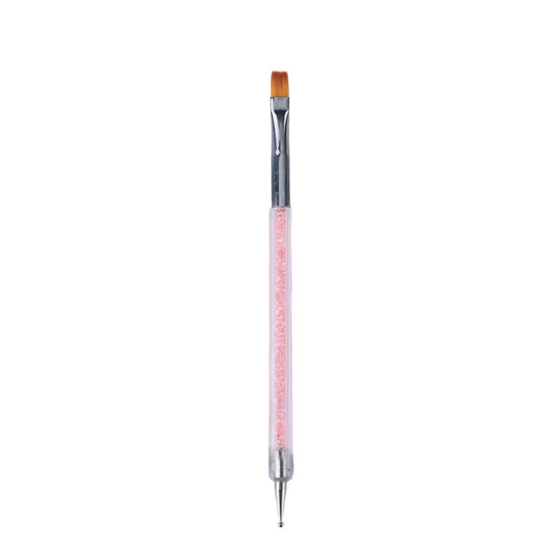 Dual-ended Nail Art Dotting & Line Drawing Pen – Versatile Tool for Dotting, Flower, and Line Art.