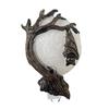 Halloween Inverted Bat Night Light Gothic Moon Tree Hanging Bat Plug-in Light Statue Holiday Party Bedroom Wall Outlet Bat Decorative Lamp