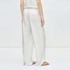 LESS Summer 2025 Vintage Straight-Leg Drawstring Trousers