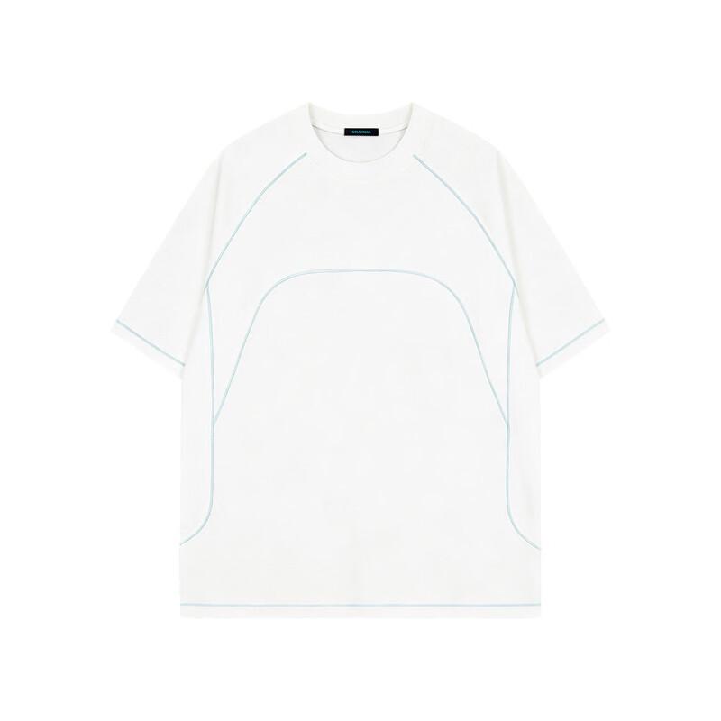 GOLFCROSS Unisex Colorblock Anti-Bacterial UPF50+ Short Sleeve T-Shirt M