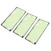 3PCS Phone Back Cover Sticker Plastic Back Cover Plate Adhesive Glue for Samsung Galaxy S22 Ultra 5G S908
