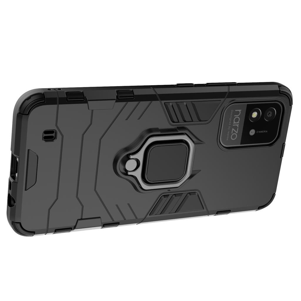 Shockproof Case For Realme Narzo 10? 10A 20A Narzo 50 4g Narzo 50A Prime 4g Narzo 60 Pro 5g Ring Stand Back Phone Cover