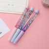 2Pcs Cute 0.5mm Ballpoint Pen luxury Drift Sand Glitter Crystal MultiColor Creative Ball Gift School Office Supplies