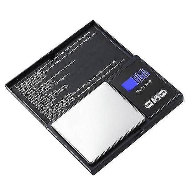 Collapsible Digital Pocket Scale - 500 G Black