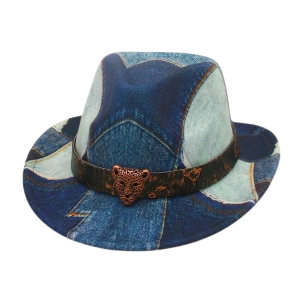 New American Leopard Print Children'S Catwalk Stage Children'S Top Hat Jazz Hat Children'S Size Prop Hat