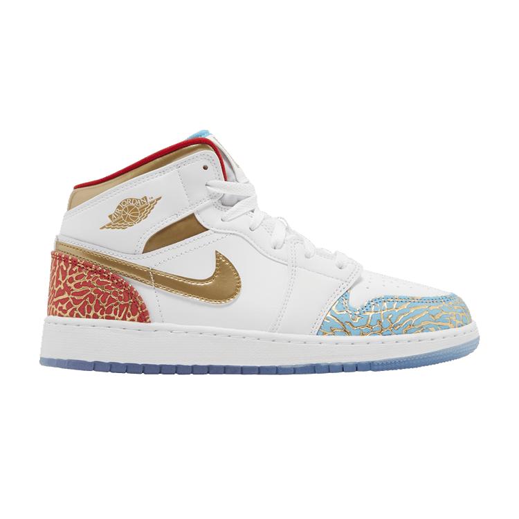 Air Jordan 1 Mid GS NC to Chi