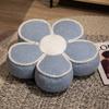 40/50cm Flower Pillows Soft Flower Shaped Floor Cushion for Living Room Bedroom Sofa Couch Winter Warm Decoration