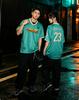 Gezinsmatching Gorillaz 23 Tweezijdig Mesh Voetbalshirt Y2K Virtuele Band Indie Streetwear Oversized Sport T-shirt Sneldrogend Shirt