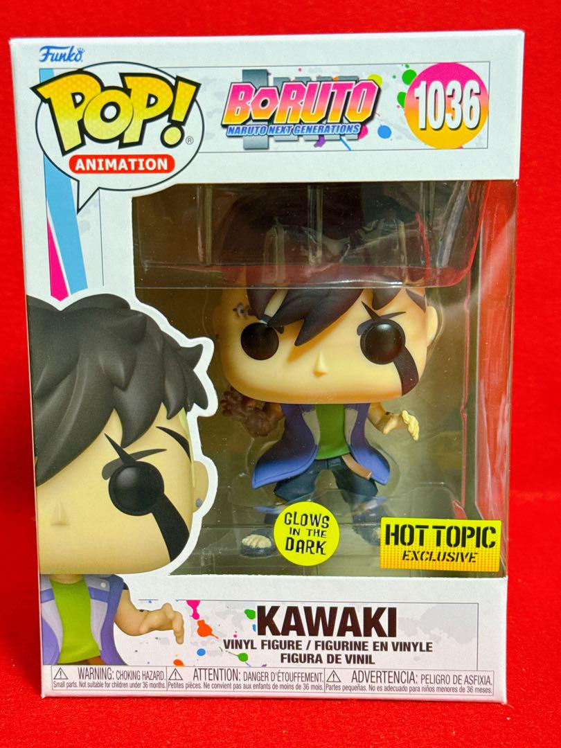 

[USED] Boruto Naruto Kawaki Glow-in-the-dark POP! FUNKO Pop Funko