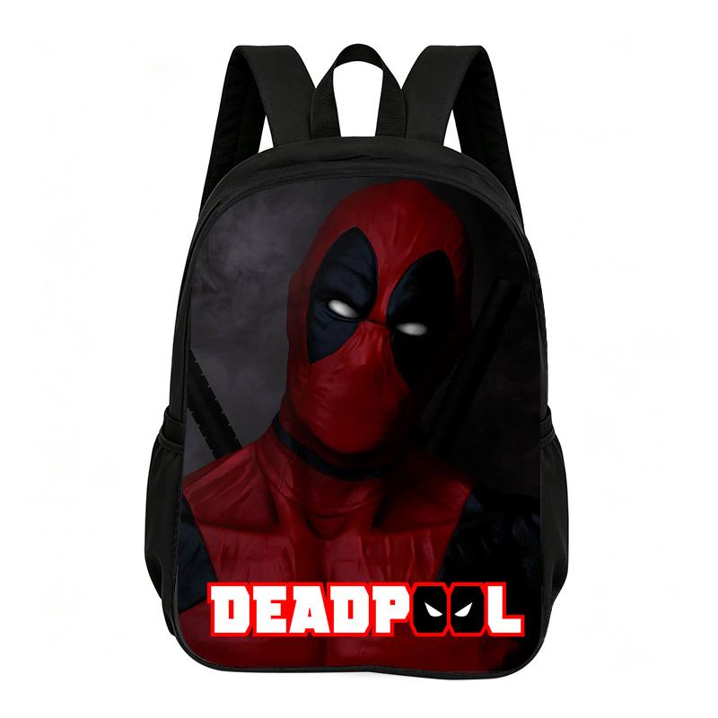Deadpool School Luggage & Bags Backpack Backpack Fashion Schoolbag Backpack Trend Kids Gift Practical Multifunctional