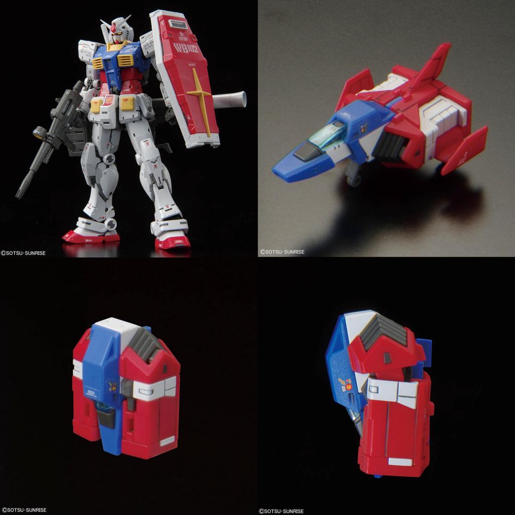 [RG] 1/144 RX-78-2 Ver.2.0 Plastic Model Kit (1/144 Scale, Pre-colored)