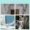 Handcrafted Resin Angel Wall Decor Intricate 18cm Winged Statue