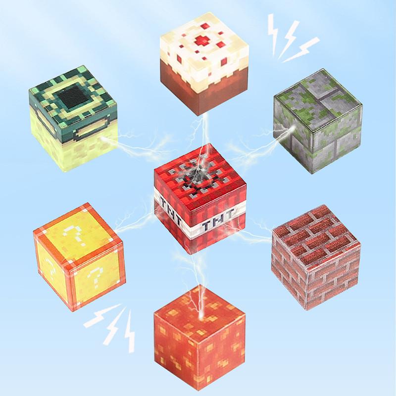 My World Magnetic Block Set Colorful Diy Building Toys For Children With Educational Features