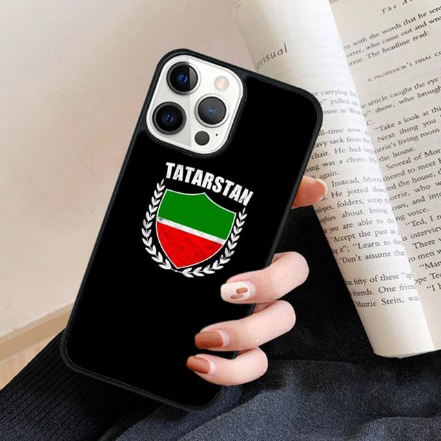 

Tatarstan Flag Phone Case Cover For iPhone 17 Air 16 15 14 plus 12 13 pro max coque Shell Fundas iPhone 14pro
