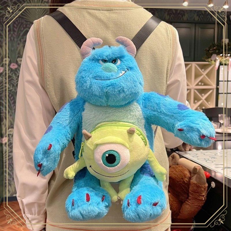 Inc James Monsters P Sulley Sullivan Plush Backpack Unisex School Bag Gift Kids