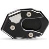 Motorcycle Kickstand Extender Foot Side Stand Extension Pad Support Plate Replacement for Kawasaki Z650 Z900 Z900RS Z1000 Z1000SX ER-6N ZX6R ZX10R