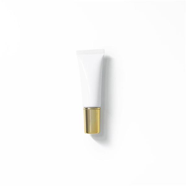 10g White Cosmetic Soft Tube, 10ml Empty Plastic Bottle, Small Capacity Trial Size