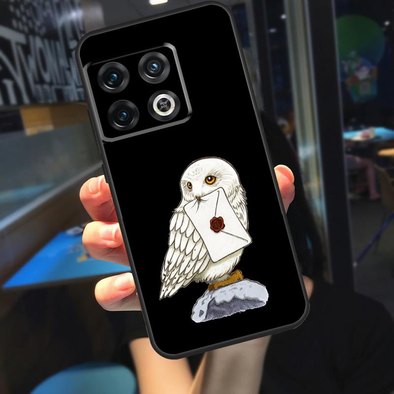 Cute Cartoon Owl Case For OnePlus 10 9 Pro 8T 9RT 10T Ace OnePlus Nord N10 N20 N100 N200 2T CE 2 Lite Cover