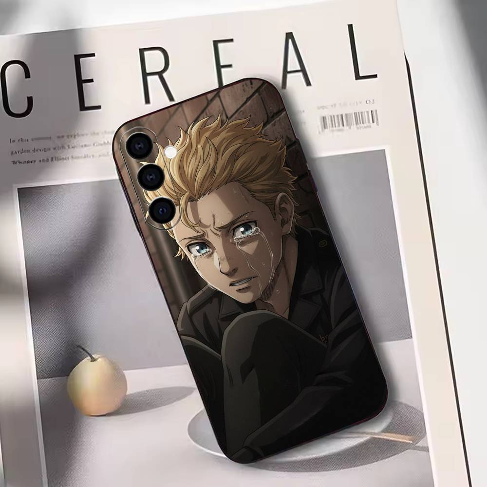 Tokyo Revengers Takemichi Hanagaki Phone Case For Samsung Galaxy A73,A72,A71,A70,A53,A52,A51,Others Soft Black Cover