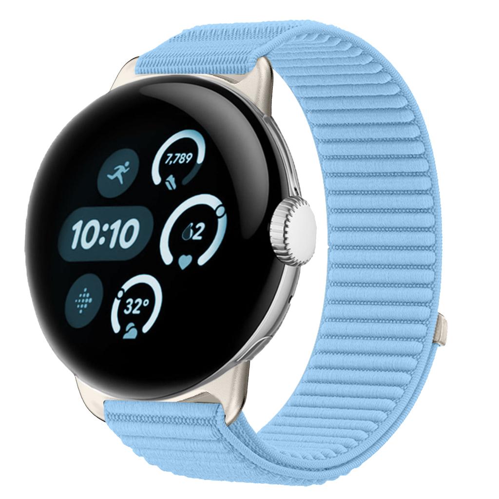 Nylon Loop Strap For Google Pixel Watch 4/3 45mm Sport Band for Google Pixel Watch 4/3/2/1 41mm Breathable Smartwatch Bracelet