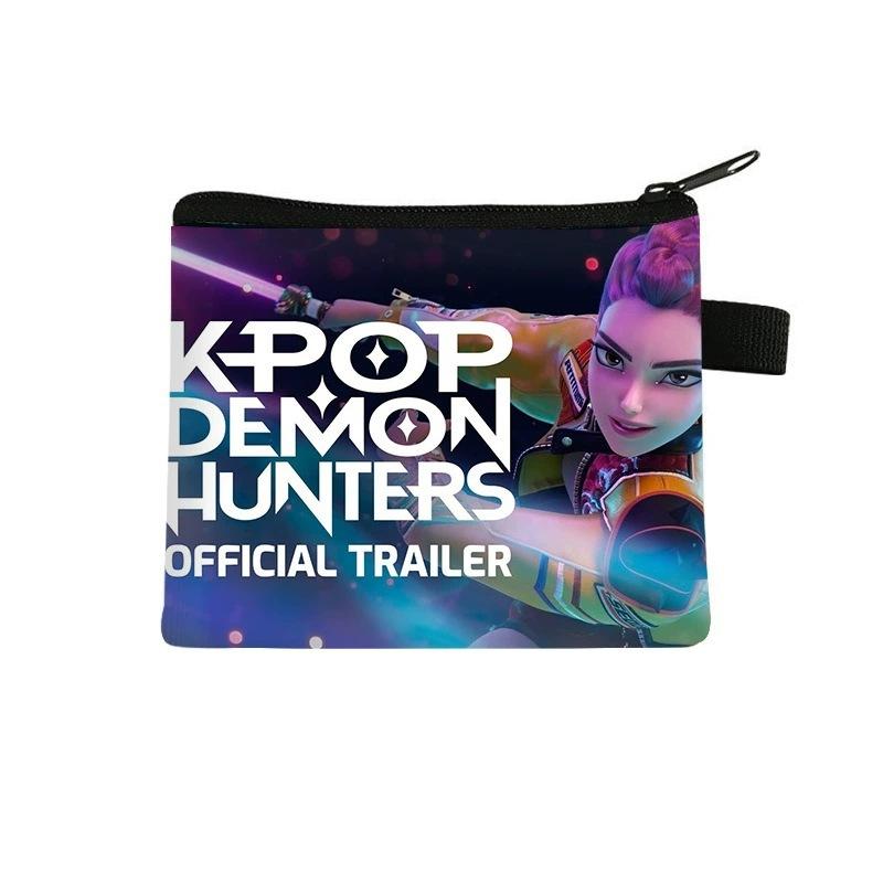 Witch Hunters Change Bag Coin Storage Bag Wallet Short Portable Key Card Bag Cartoon Bag