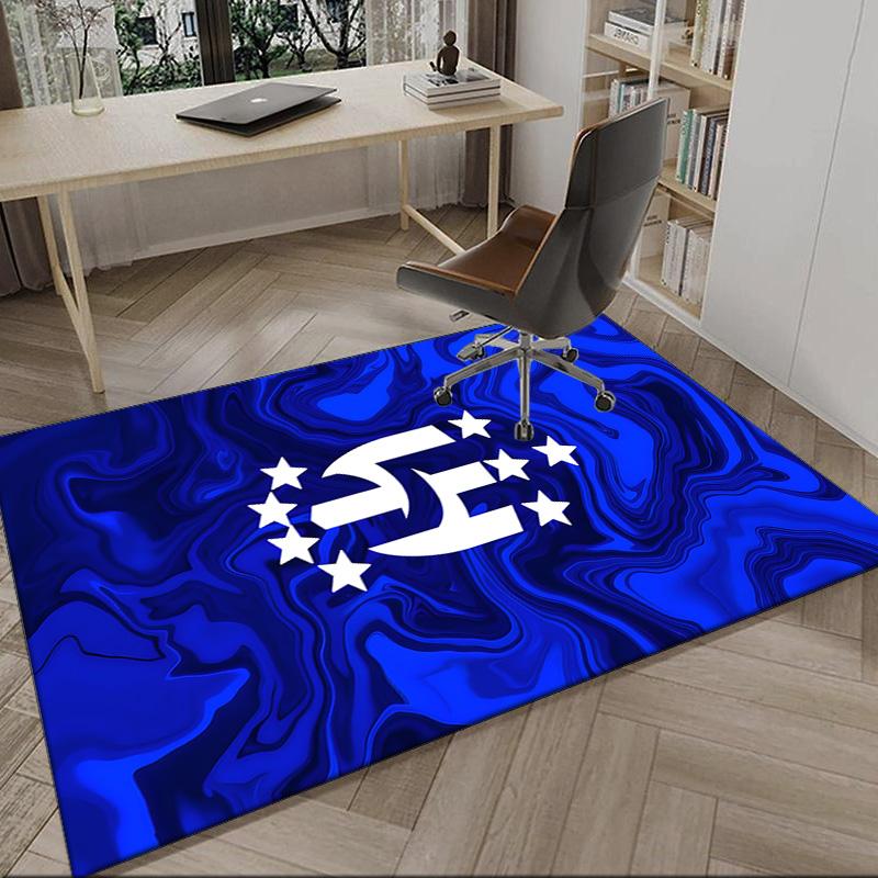Al Hilal FC Crest  Carpet, Kitchen Rugs, Yoga Mat, Non-Slip Mats, Rug for Bathroom, Living Room Bedroom, Camping Rugs Christmas Gift