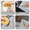 Non-Scratch Wire Dish Cloth, 10PCS Single Layer Multipurpose Wire Dishwashing Rags for Wet and Dry, Dish Cloths for Washing Dishes, Stovetops,