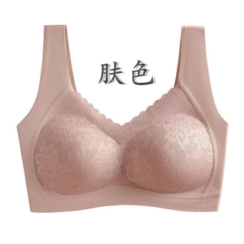Women S Wireless Push Up Sexy Lace Seamless Sports Bra