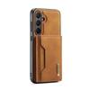 Phone Case Magnetic Detachable Wallet Card Slot Kickstand Cover Fit for Samsung Galaxy S25